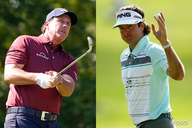 2017年 ザ・グリーンブライアークラシック 事前 フィル・ミケルソン、バッバ・ワトソン