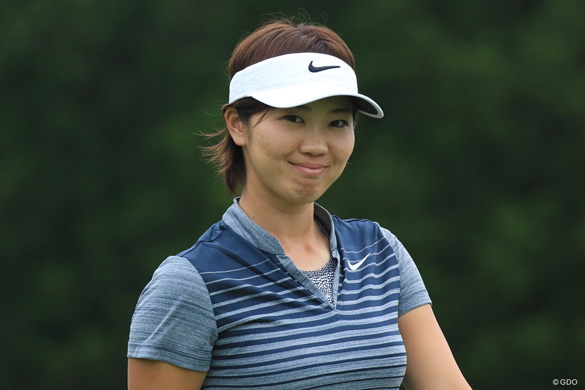いいね、この余裕。イーブンパーで決勝へ 2017年 全米女子オープン 2日目 葭葉ルミ