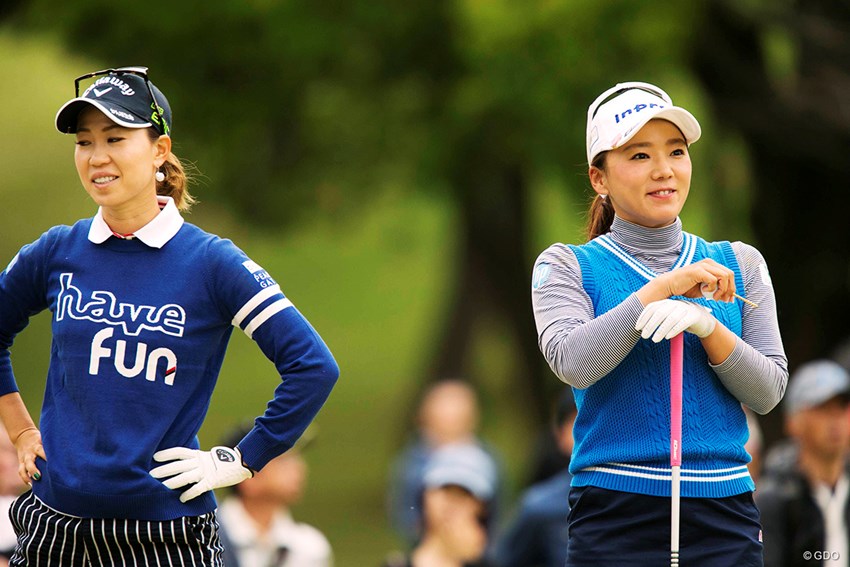 有村智恵着用ゴルフウェア 18年 Kkt杯バンテリンレディスオープン着用 Golf Walkerlady S 人気 かわいい おしゃれレディースゴルフウェア